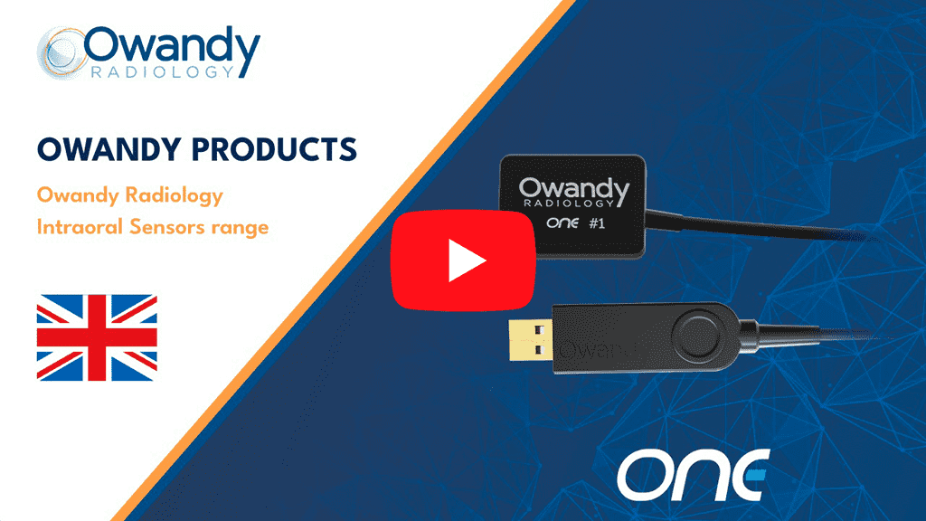 Miniature YouTube video capteur intraoral dentaire ONE Owandy Radiology